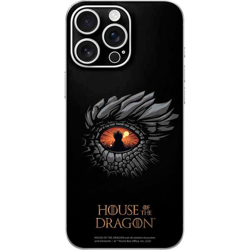 HBO House of the Dragon Burning Dragon iPhone 16 Pro Max Skin