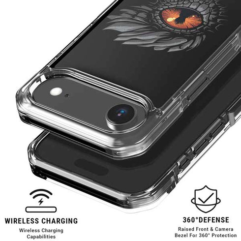 HBO House of the Dragon Burning Dragon iPhone 17 Air Clear Case