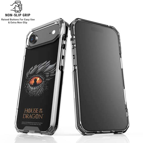 HBO House of the Dragon Burning Dragon iPhone 17 Air Clear Case