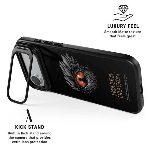 HBO House of the Dragon Burning Dragon iPhone 17 Air Kickstand Case