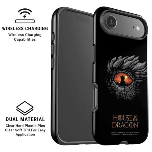 HBO House of the Dragon Burning Dragon iPhone 17 Air Magsafe Impact Case