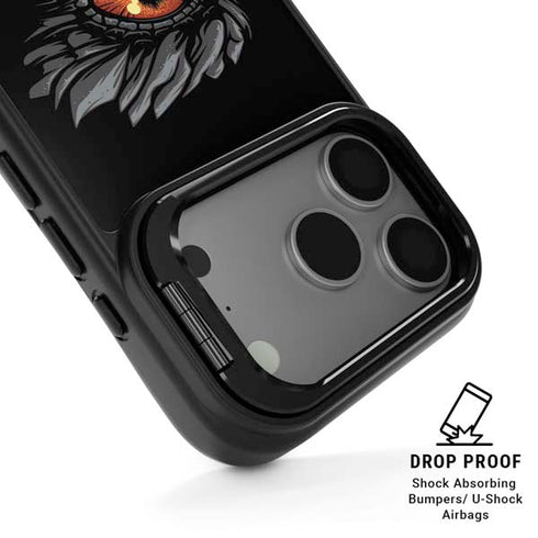 HBO House of the Dragon Burning Dragon iPhone 17 Pro Max Kickstand Case