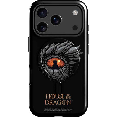 HBO House of the Dragon Burning Dragon iPhone 17 Pro Max Magsafe Impact Case