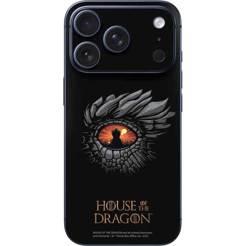 HBO House of the Dragon Burning Dragon iPhone 17 Pro Max Skin