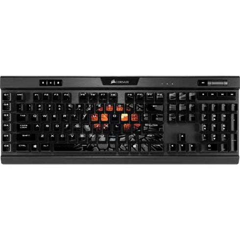HBO House of the Dragon Burning Dragon K95 RGB PLATINUM Mechanical Gaming Keyboard Skin