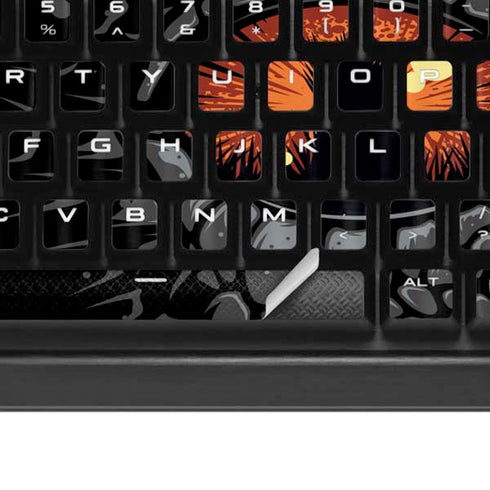 HBO House of the Dragon Burning Dragon K95 RGB PLATINUM Mechanical Gaming Keyboard Skin