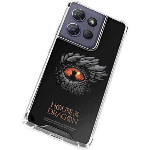 HBO House of the Dragon Burning Dragon Moto G 5G (2025) Clear Case