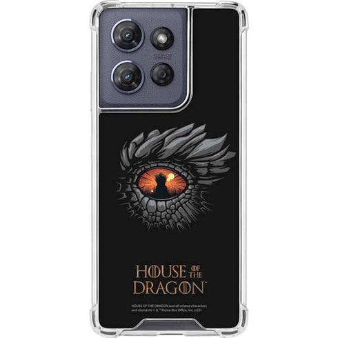 HBO House of the Dragon Burning Dragon Moto G Play 5G (2025) Clear Case