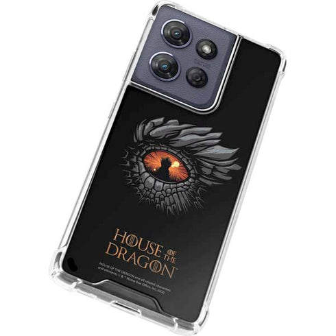 HBO House of the Dragon Burning Dragon Moto G Power 5G (2025) Clear Case