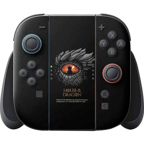 HBO House of the Dragon Burning Dragon Nintendo Switch 2 (2025) Joy-Con Controller Skin