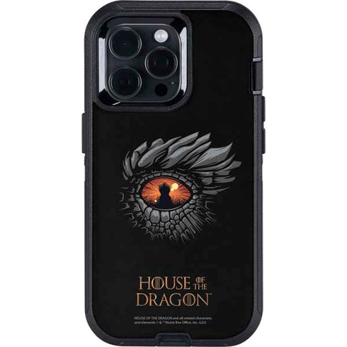 HBO House of the Dragon Burning Dragon Otterbox Defender iPhone Skin
