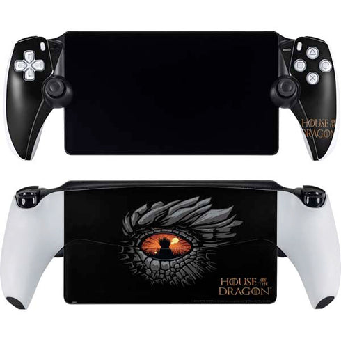 HBO House of the Dragon Burning Dragon PlayStation Portal Remote Player Skin