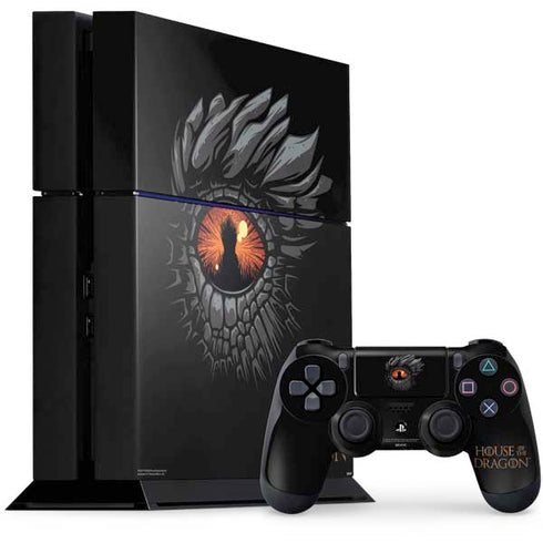 HBO House of the Dragon Burning Dragon PlayStation PS4 Skins