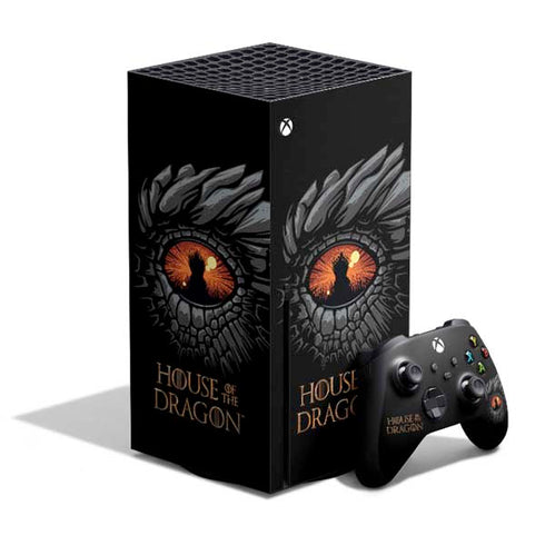 HBO House of the Dragon Burning Dragon Xbox Series X Skins