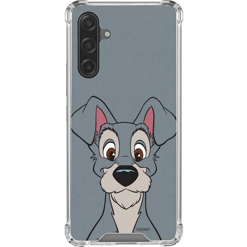 Disney Lady & The Tramp Butch Portrait Galaxy A17 Clear Case