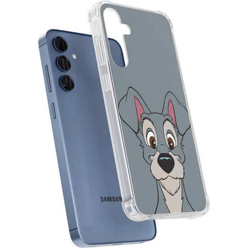 Disney Lady & The Tramp Butch Portrait Galaxy A55 5G Clear Case