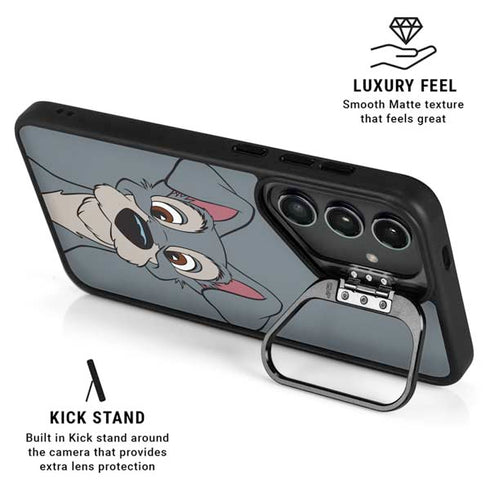 Disney Lady & The Tramp Butch Portrait Galaxy S25 Plus Kickstand Case