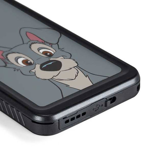 Disney Lady & The Tramp Butch Portrait Galaxy S24 Plus Waterproof Case