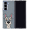 Disney Lady & The Tramp Butch Portrait Galaxy Z Fold5 5G Clear Case