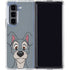 Disney Lady & The Tramp Butch Portrait Galaxy Z Fold5 5G Clear Case