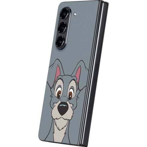 Disney Lady & The Tramp Butch Portrait Galaxy Z Fold5 5G Skin
