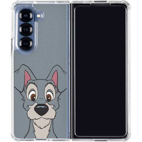Disney Lady & The Tramp Butch Portrait Galaxy Z Fold6 Clear Case