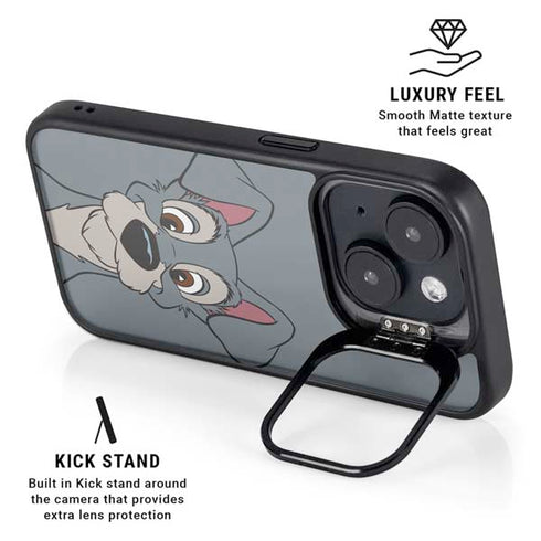 Disney Lady & The Tramp Butch Portrait iPhone 13 Kickstand Case