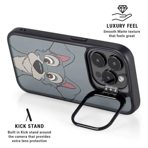 Disney Lady & The Tramp Butch Portrait iPhone 13 Pro Kickstand Case