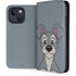 Disney Lady & The Tramp Butch Portrait iPhone 14 Folio Case