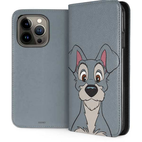 Disney Lady & The Tramp Butch Portrait iPhone 14 Pro Folio Case