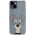 Disney Lady & The Tramp Butch Portrait iPhone 15 Clear Case