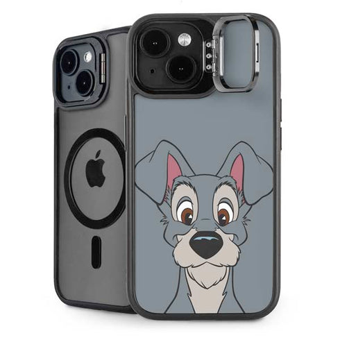 Disney Lady & The Tramp Butch Portrait iPhone 15 Plus Kickstand Case