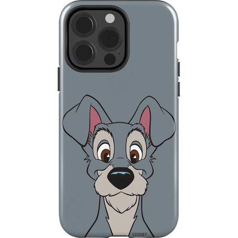 Disney Lady & The Tramp Butch Portrait iPhone 15 Pro Impact Case