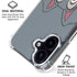 Disney Lady & The Tramp Butch Portrait iPhone 16 Plus Clear Case