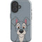Disney Lady & The Tramp Butch Portrait iPhone 16 Plus Impact Case