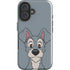 Disney Lady & The Tramp Butch Portrait iPhone 16 Plus Impact Case