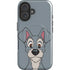 Disney Lady & The Tramp Butch Portrait iPhone 16 Plus Magsafe Impact Case