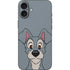 Disney Lady & The Tramp Butch Portrait iPhone 16 Plus Skin