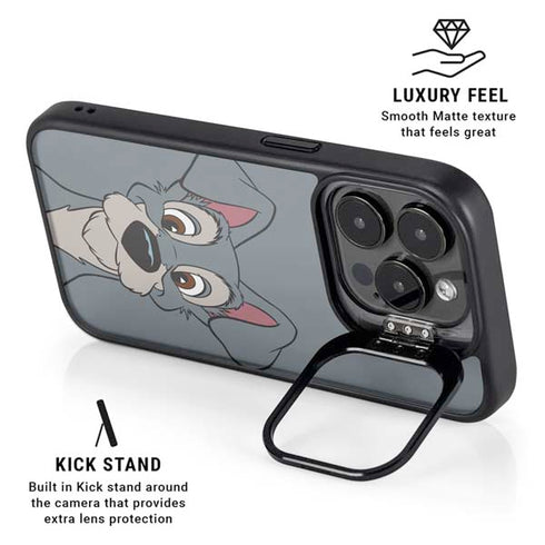 Disney Lady & The Tramp Butch Portrait iPhone 16 Pro Kickstand Case