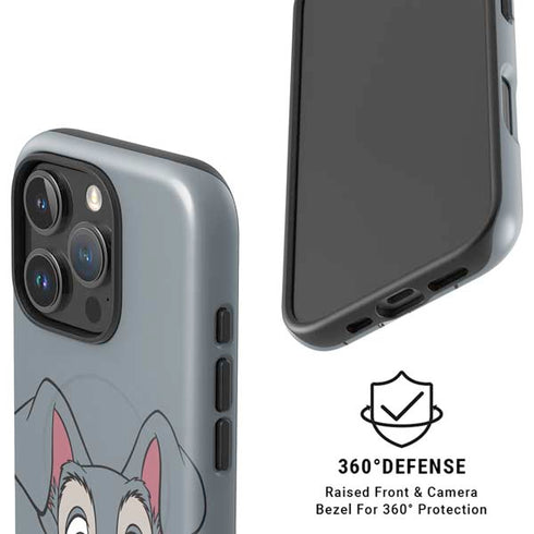 Disney Lady & The Tramp Butch Portrait iPhone 16 Pro Magsafe Impact Case