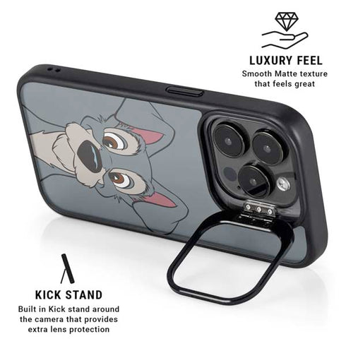 Disney Lady & The Tramp Butch Portrait iPhone 16 Pro Max Kickstand Case
