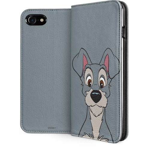 Disney Lady & The Tramp Butch Portrait iPhone SE (2nd & 3rd Gen) Folio Case