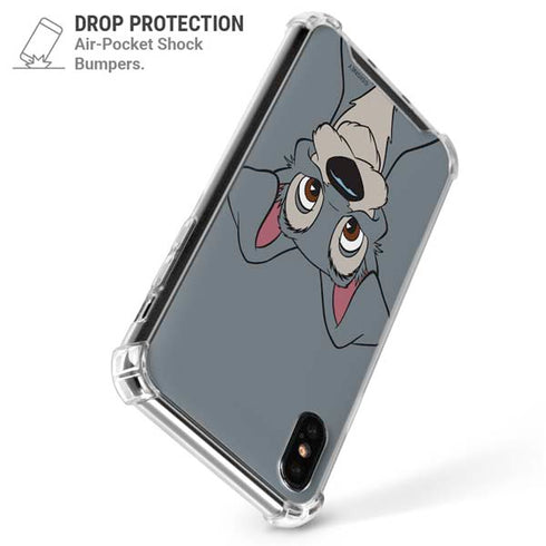 Disney Lady & The Tramp Butch Portrait iPhone X/XS Clear Case