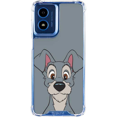Disney Lady & The Tramp Butch Portrait Moto G Play 4G (2024) Clear Case