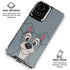 Disney Lady & The Tramp Butch Portrait Moto G Power 5G (2024) Clear Case