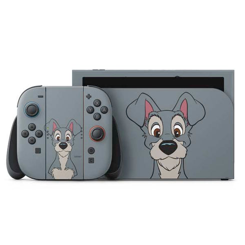 Disney Lady & The Tramp Butch Portrait Nintendo Switch 2 (2025) with Joy-Con Skin