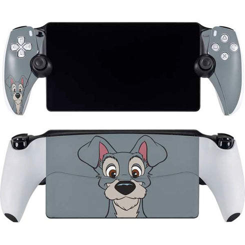 Disney Lady & The Tramp Butch Portrait PlayStation Portal Remote Player Skin