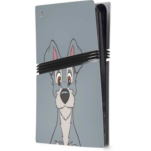Disney Lady & The Tramp Butch Portrait PS5 Pro Console Skin