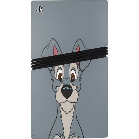Disney Lady & The Tramp Butch Portrait PS5 Pro Console Skin
