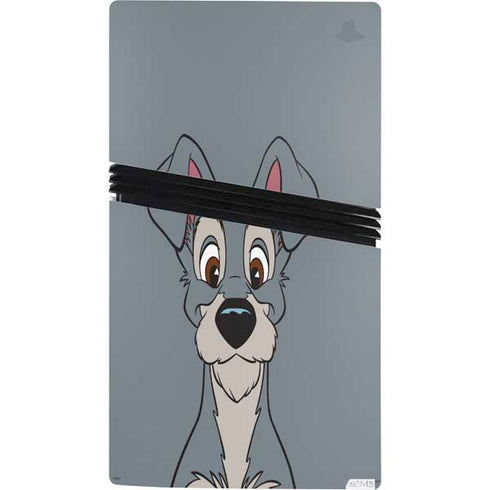 Disney Lady & The Tramp Butch Portrait PS5 Pro Console Skin